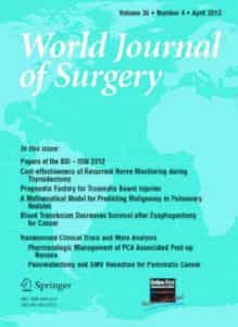 World Journal of Surgery