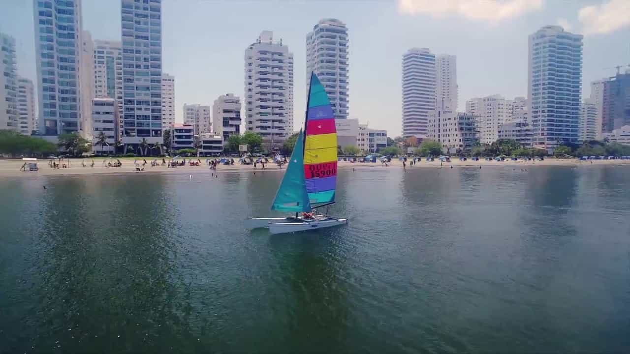 Sailing the Cartagena Bay - While in Cartagena Colombia